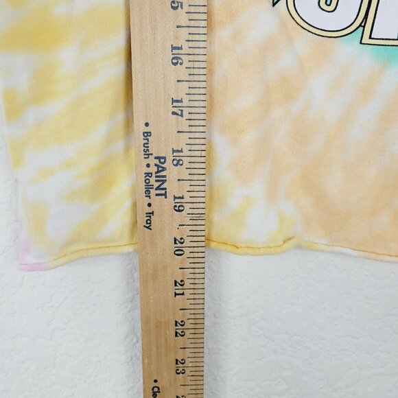 Looney Tunes Cropped Tank Top Pastel Tie-Dye Sz Medium Warner Brothers Animation - Picture 4 of 6